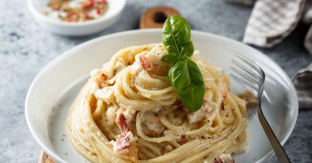 Spaghetti (Italian) at Cross Avenue Restaurant, greater Noida, Radisson Blu Greater Noida.