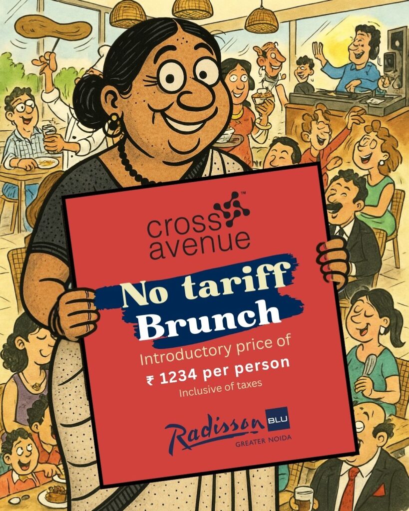 Sunday Brunch at Cross Avenue Greater Noida